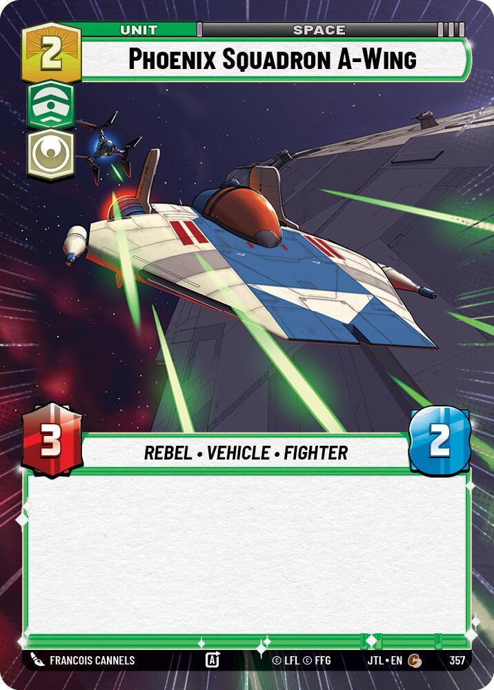 {SW-C}Phoenix Squadron A-Wing (Hyperspace) (357) [Jump to Lightspeed]
