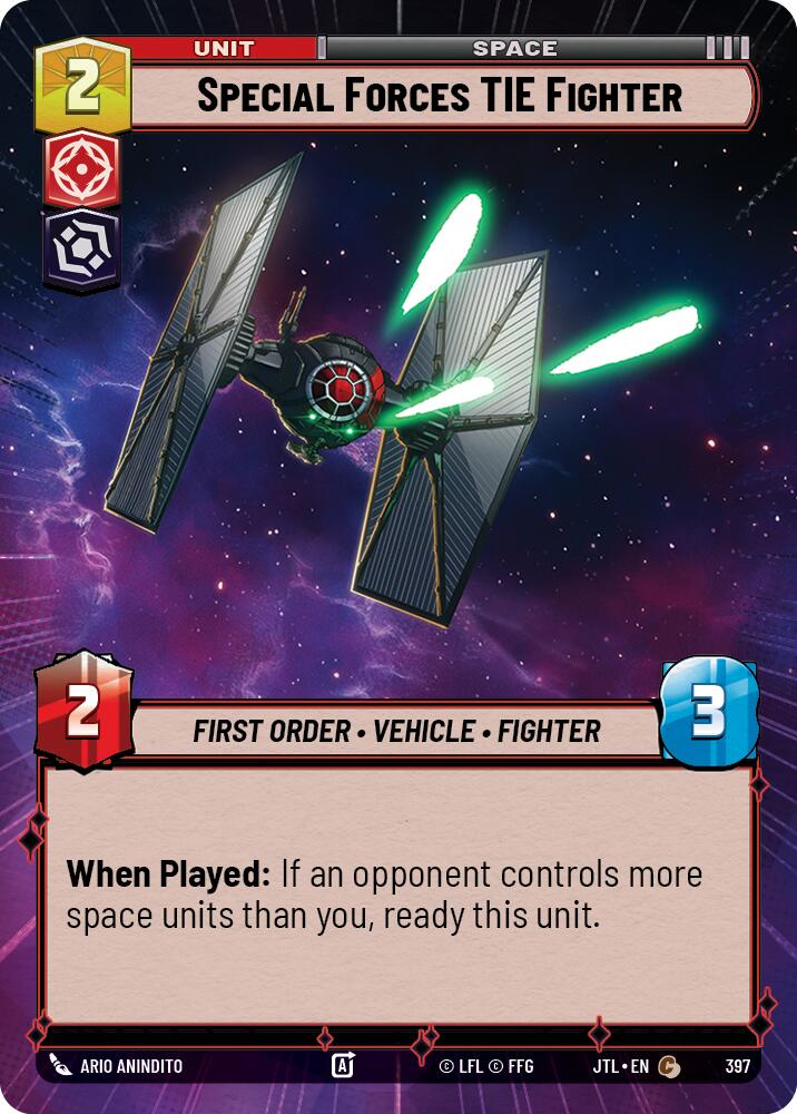 {SW-C}Special Forces TIE Fighter (Hyperspace) (397) [Jump to Lightspeed]