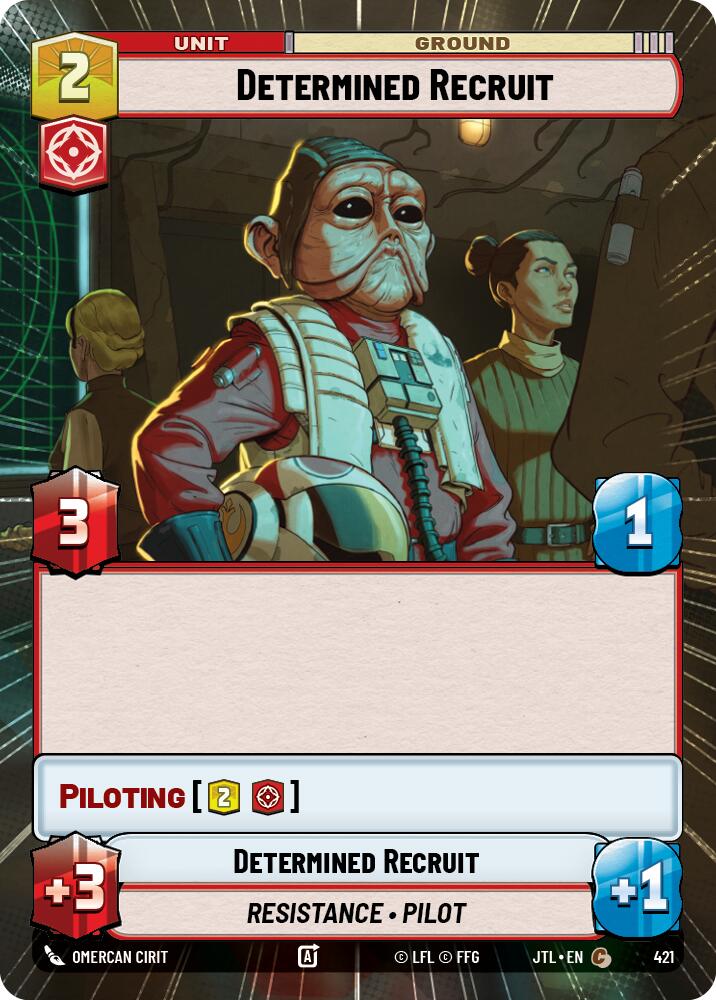 {SW-C}Determined Recruit (Hyperspace) (421) [Jump to Lightspeed]