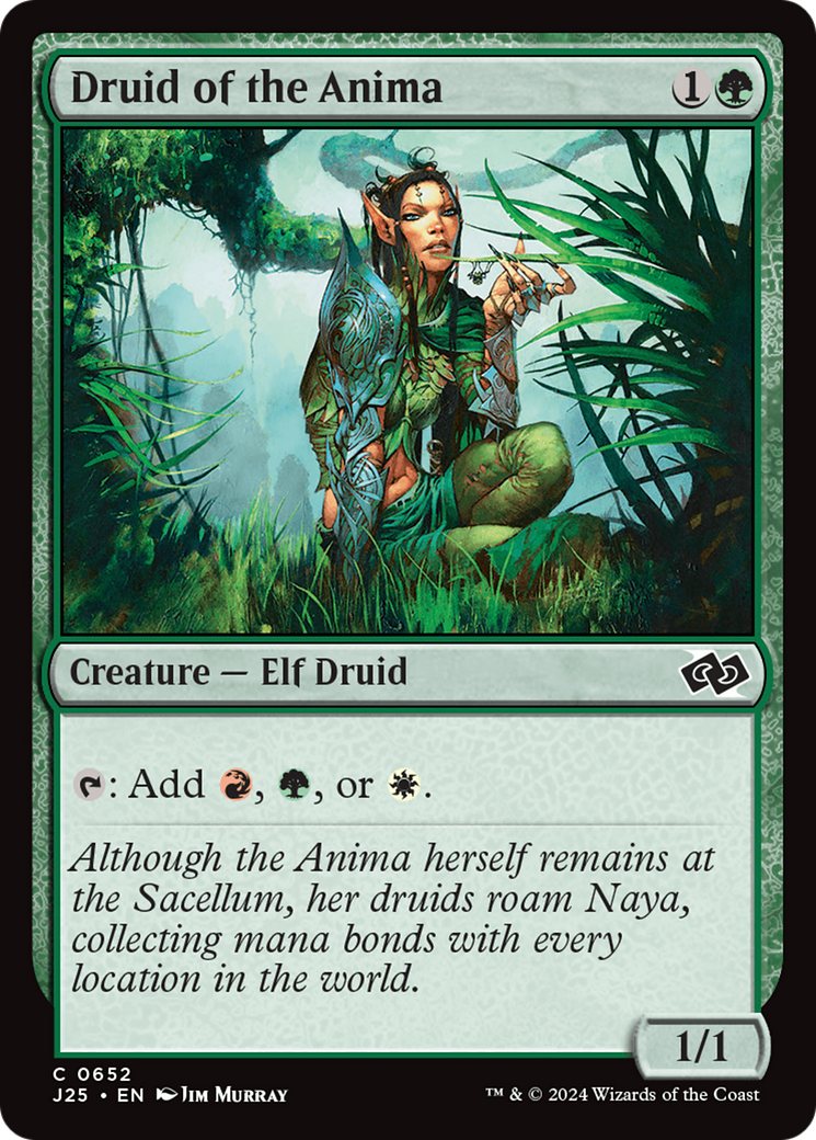 {C} Druid of the Anima [Foundations Jumpstart][J25 652]