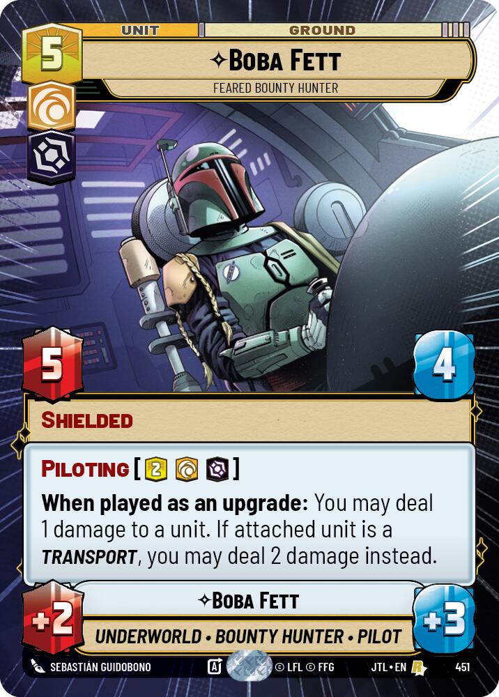 {SW-R}Boba Fett - Feared Bounty Hunter (Hyperspace) (451) [Jump to Lightspeed]