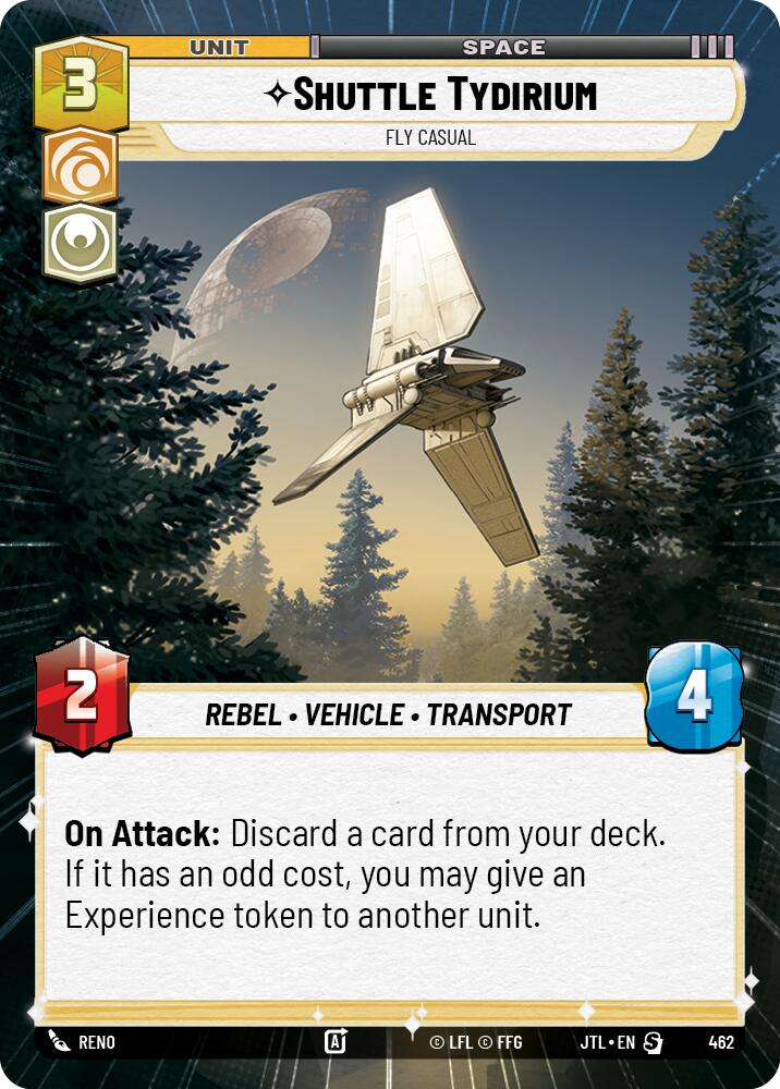 {SW-R}Shuttle Tydirium - Fly Casual (Hyperspace) (462) [Jump to Lightspeed]