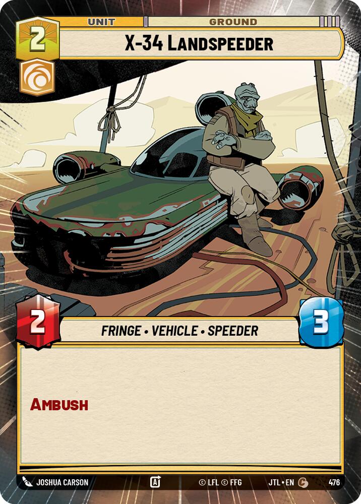 {SW-C}X-34 Landspeeder (Hyperspace) (476) [Jump to Lightspeed]