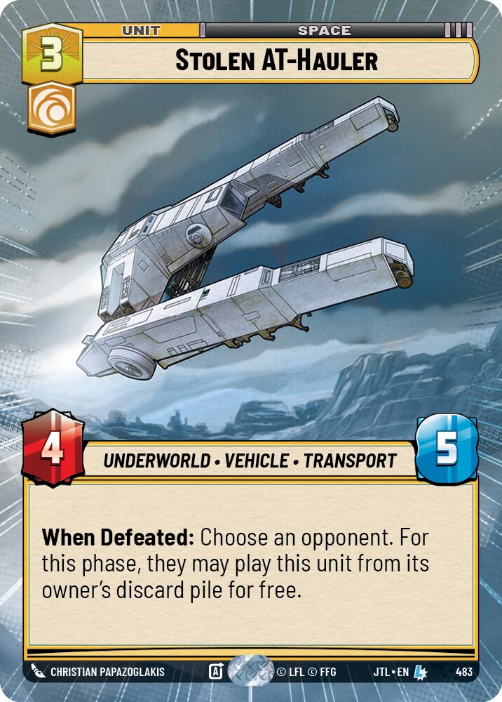 {SW-R}Stolen AT-Hauler (Hyperspace) (483) [Jump to Lightspeed]