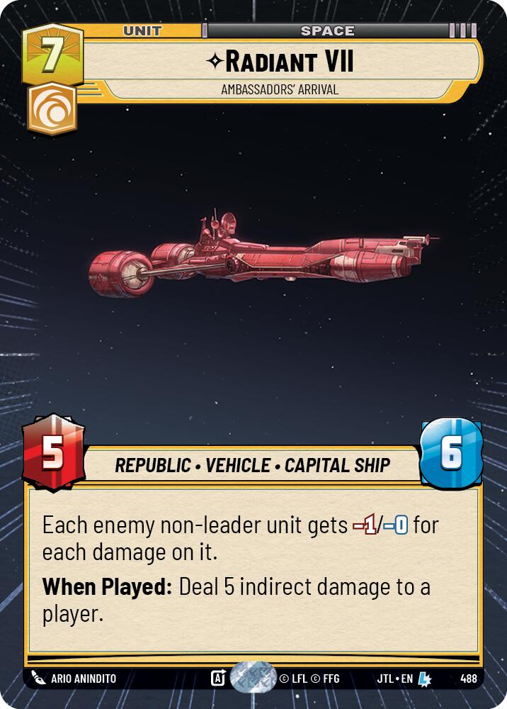 {SW-R}Radiant VII - Ambassadors' Arrival (Hyperspace) (488) [Jump to Lightspeed]