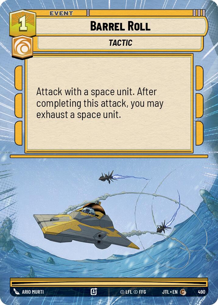 {SW-C}Barrel Roll (Hyperspace) (490) [Jump to Lightspeed]