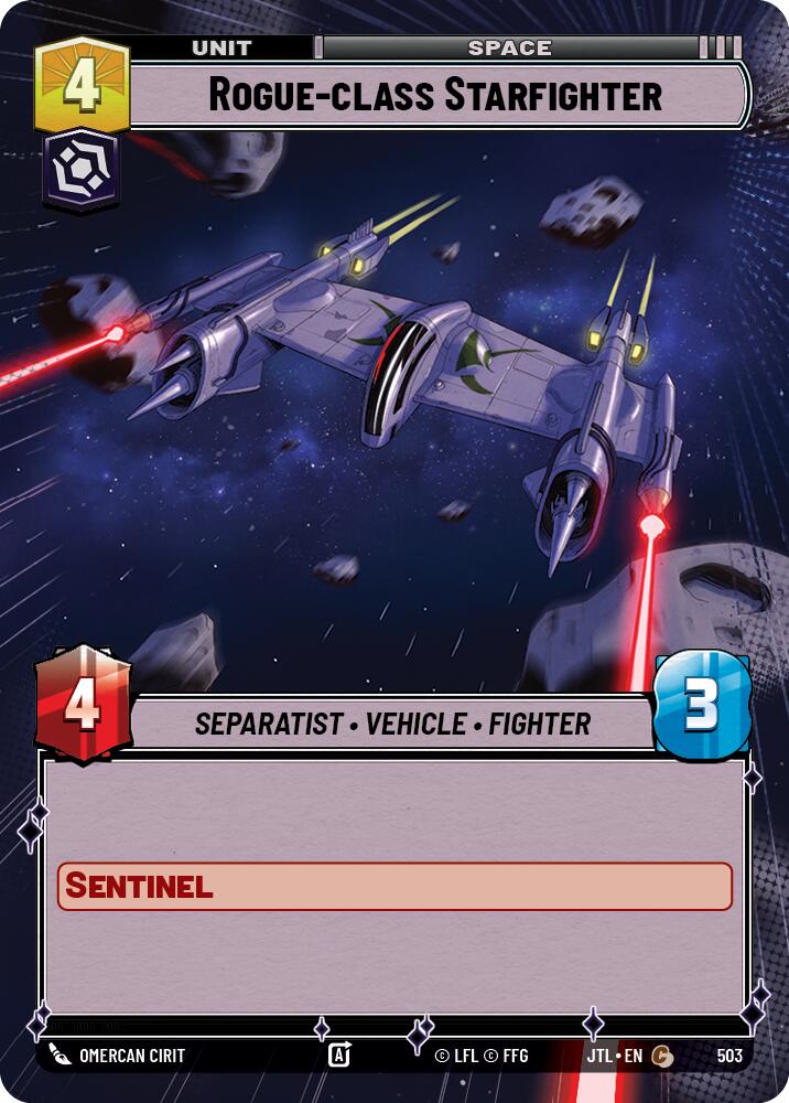 {SW-C}Rogue-class Starfighter (Hyperspace) (503) [Jump to Lightspeed]