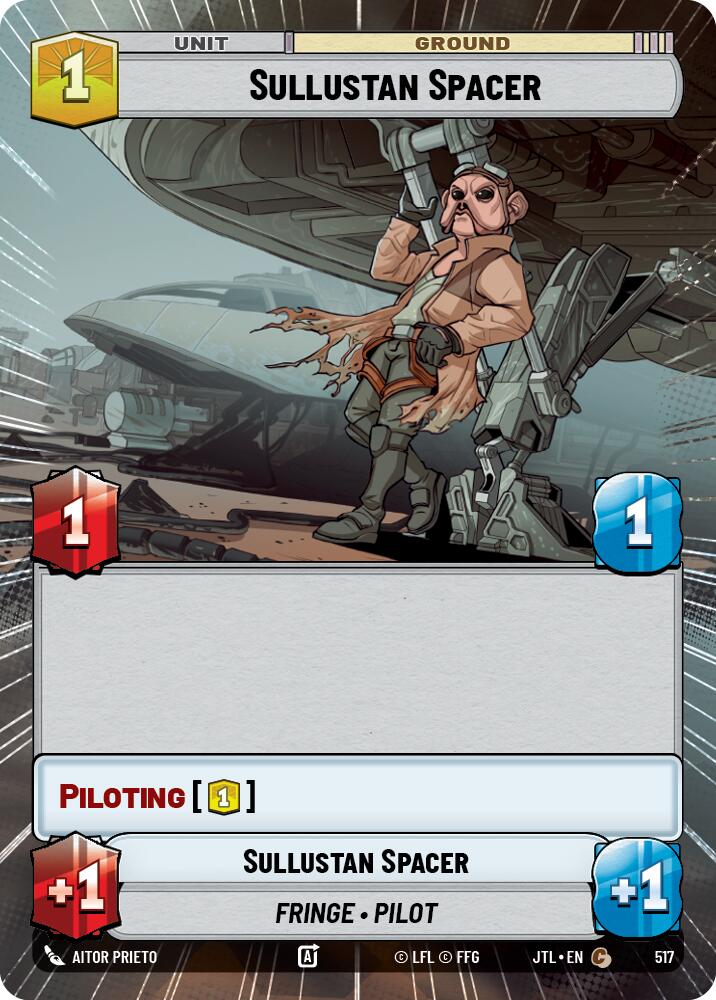 {SW-C}Sullustan Spacer (Hyperspace) (517) [Jump to Lightspeed]