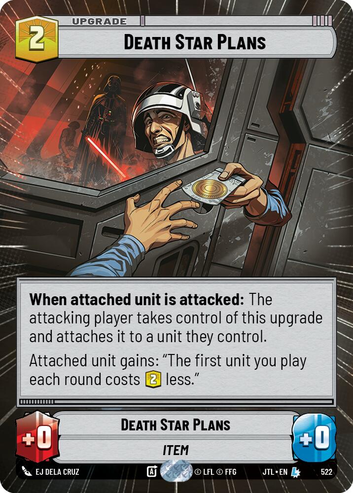 {SW-R}Death Star Plans (Hyperspace) (522) [Jump to Lightspeed]