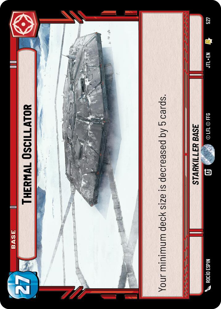 {SW-B}Thermal Oscillator (Foil) (527) [Jump to Lightspeed]