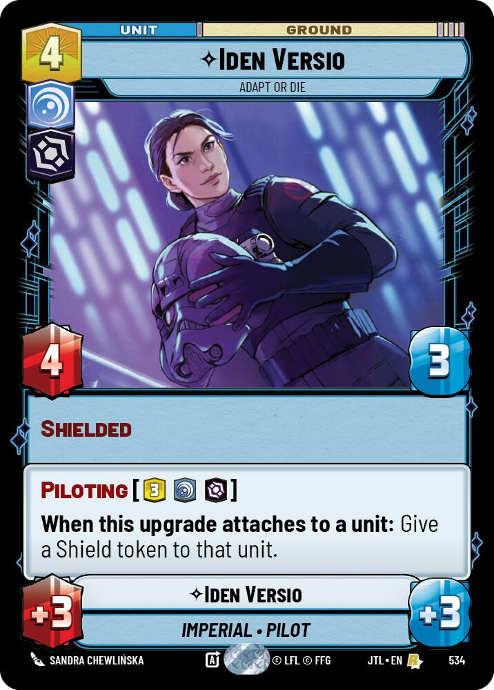 {SW-R}Iden Versio - Adapt or Die (Foil) (534) [Jump to Lightspeed]