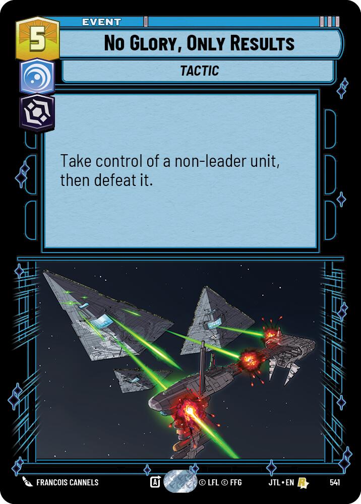 {SW-R}No Glory, Only Results (Foil) (541) [Jump to Lightspeed]