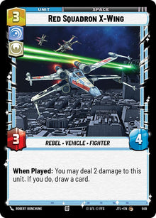 {SW-C}Red Squadron X-Wing (Foil) (549) [Jump to Lightspeed]