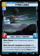 {SW-C}U-Wing Lander (Foil) (568) [Jump to Lightspeed]