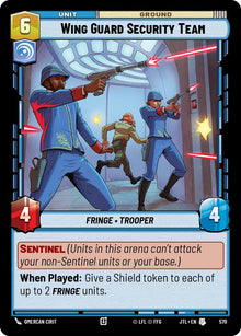 {SW-C}Wing Guard Security Team (Foil) (570) [Jump to Lightspeed]
