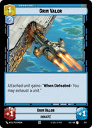 {SW-C}Grim Valor (Foil) (571) [Jump to Lightspeed]