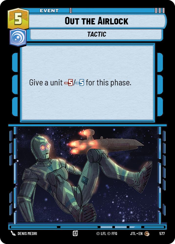 {SW-C}Out the Airlock (Foil) (577) [Jump to Lightspeed]