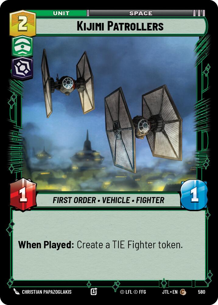 {SW-C}Kijimi Patrollers (Foil) (580) [Jump to Lightspeed]