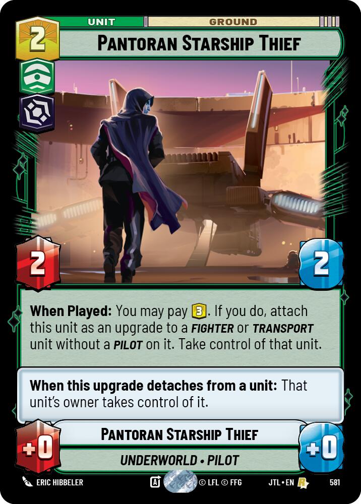 {SW-R}Pantoran Starship Thief (Foil) (581) [Jump to Lightspeed]