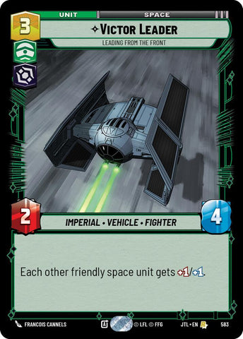 {SW-R}Victor Leader - Leading from the Front (Foil) (583) [Jump to Lightspeed]
