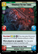 {SW-C}Wingman Victor Three - Backstabber (Foil) (584) [Jump to Lightspeed]