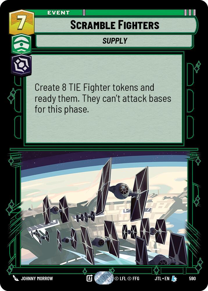 {SW-R}Scramble Fighters (Foil) (590) [Jump to Lightspeed]