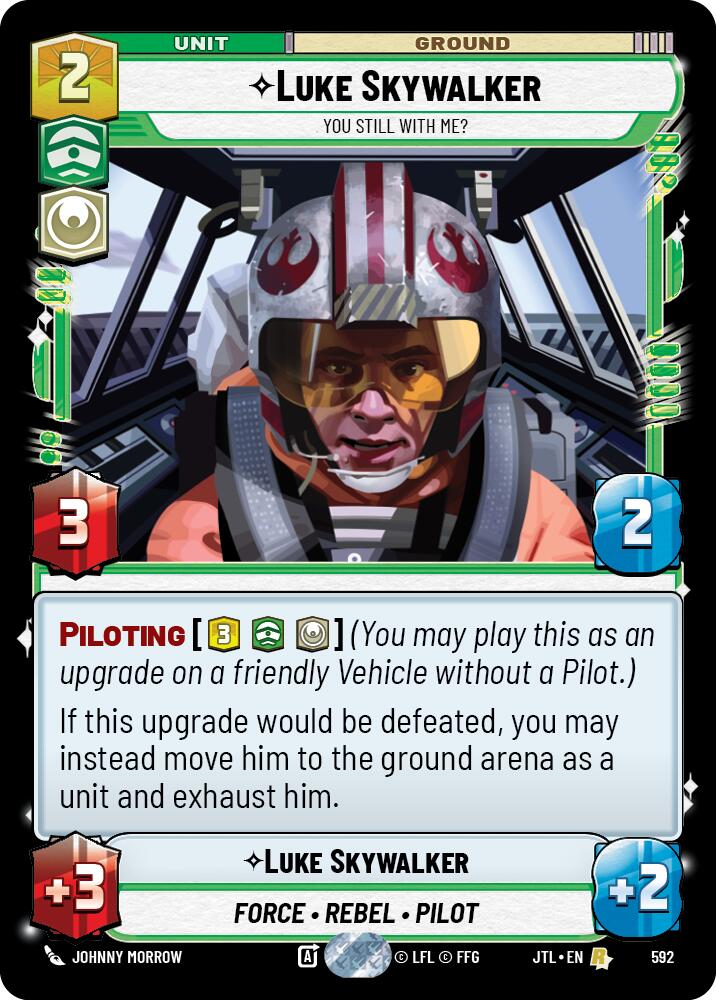 {SW-R}Luke Skywalker - You Still With Me? (Foil) (592) [Jump to Lightspeed]