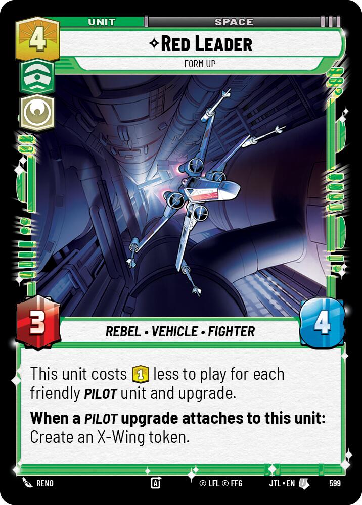 {SW-C}Red Leader - Form Up (Foil) (599) [Jump to Lightspeed]