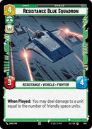 {SW-C}Resistance Blue Squadron (Foil) (600) [Jump to Lightspeed]