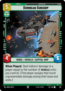 {SW-C}Dornean Gunship (Foil) (614) [Jump to Lightspeed]
