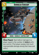 {SW-C}Dornean Gunship (Foil) (614) [Jump to Lightspeed]