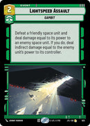 {SW-R}Lightspeed Assault (Foil) (625) [Jump to Lightspeed]
