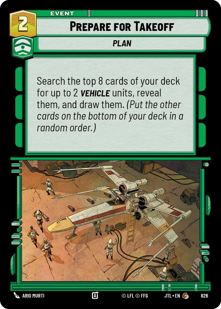 {SW-C}Prepare for Takeoff (Foil) (626) [Jump to Lightspeed]