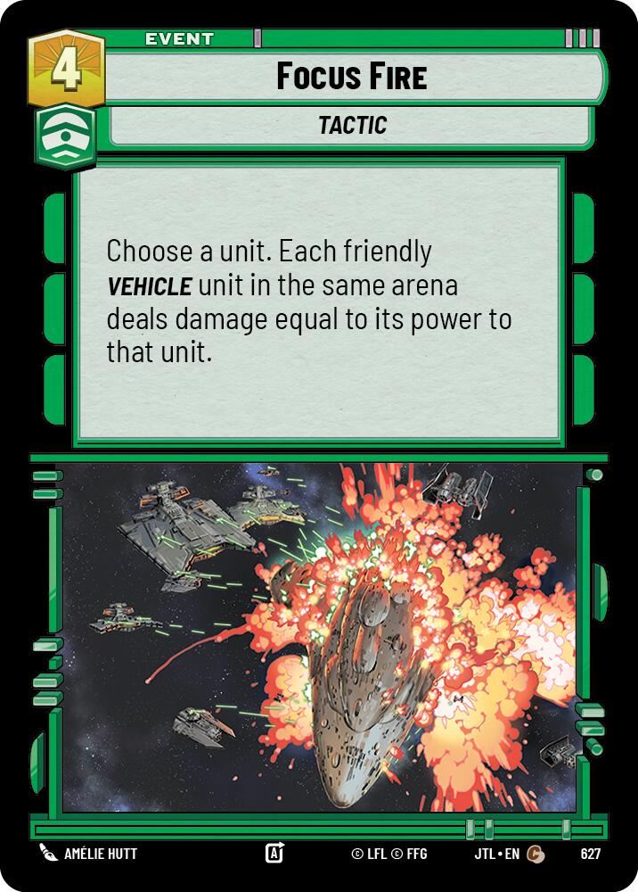 {SW-C}Focus Fire (Foil) (627) [Jump to Lightspeed]