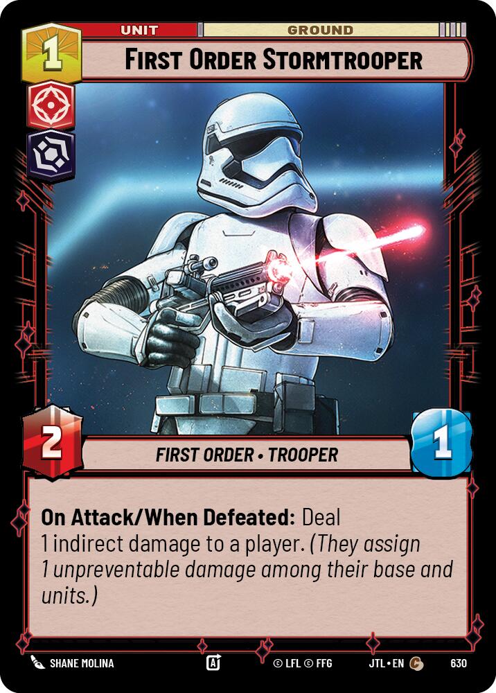 {SW-C}First Order Stormtrooper (Foil) (630) [Jump to Lightspeed]