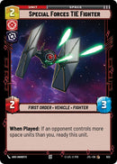 {SW-C}Special Forces TIE Fighter (Foil) (633) [Jump to Lightspeed]