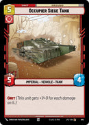{SW-C}Occupier Siege Tank (Foil) (665) [Jump to Lightspeed]
