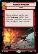 {SW-R}Hotshot Maneuver (Foil) (672) [Jump to Lightspeed]