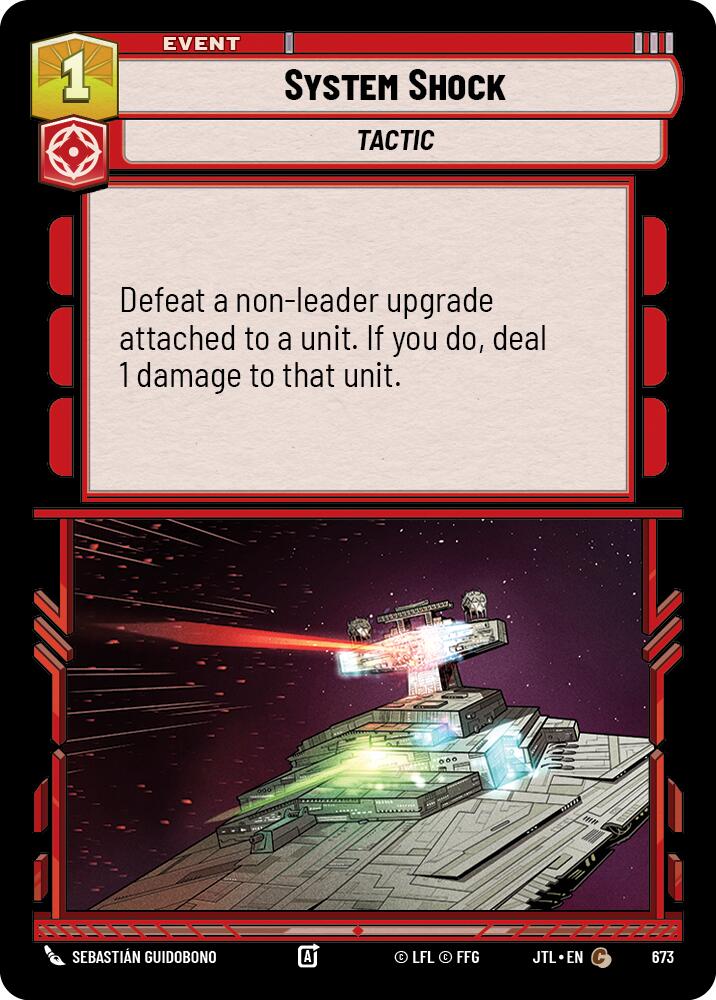 {SW-C}System Shock (Foil) (673) [Jump to Lightspeed]