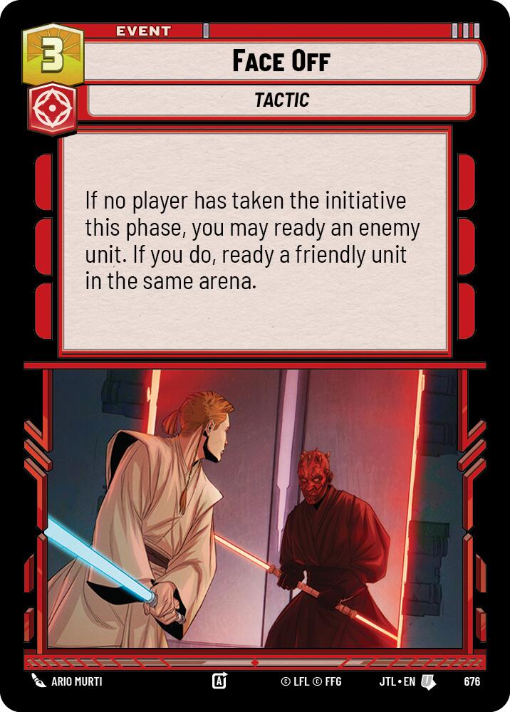 {SW-C}Face Off (Foil) (676) [Jump to Lightspeed]