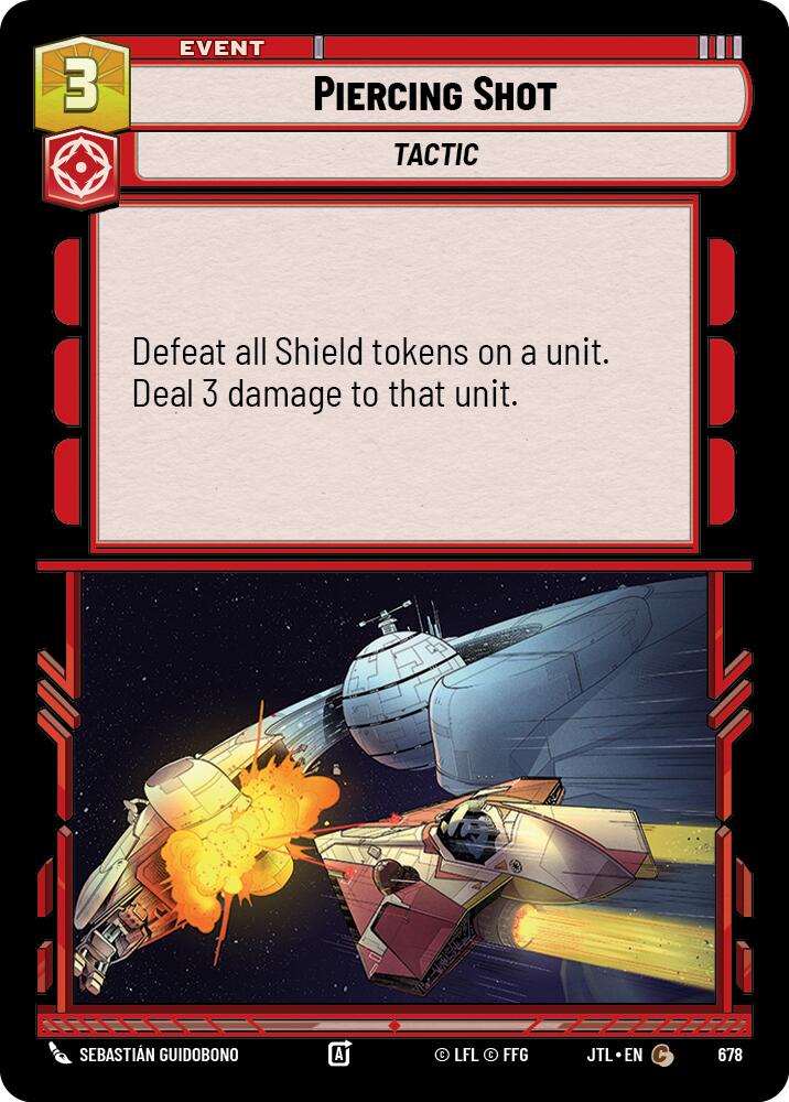 {SW-C}Piercing Shot (Foil) (678) [Jump to Lightspeed]