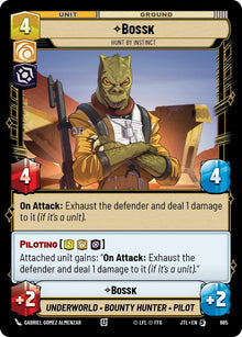 {SW-R}Bossk - Hunt By Instinct (Foil) (685) [Jump to Lightspeed]
