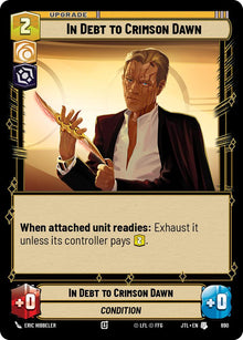 {SW-C}In Debt to Crimson Dawn (Foil) (690) [Jump to Lightspeed]