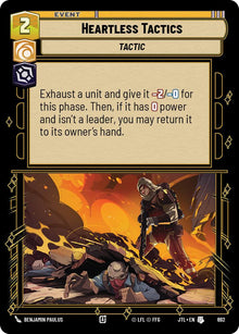 {SW-C}Heartless Tactics (Foil) (692) [Jump to Lightspeed]
