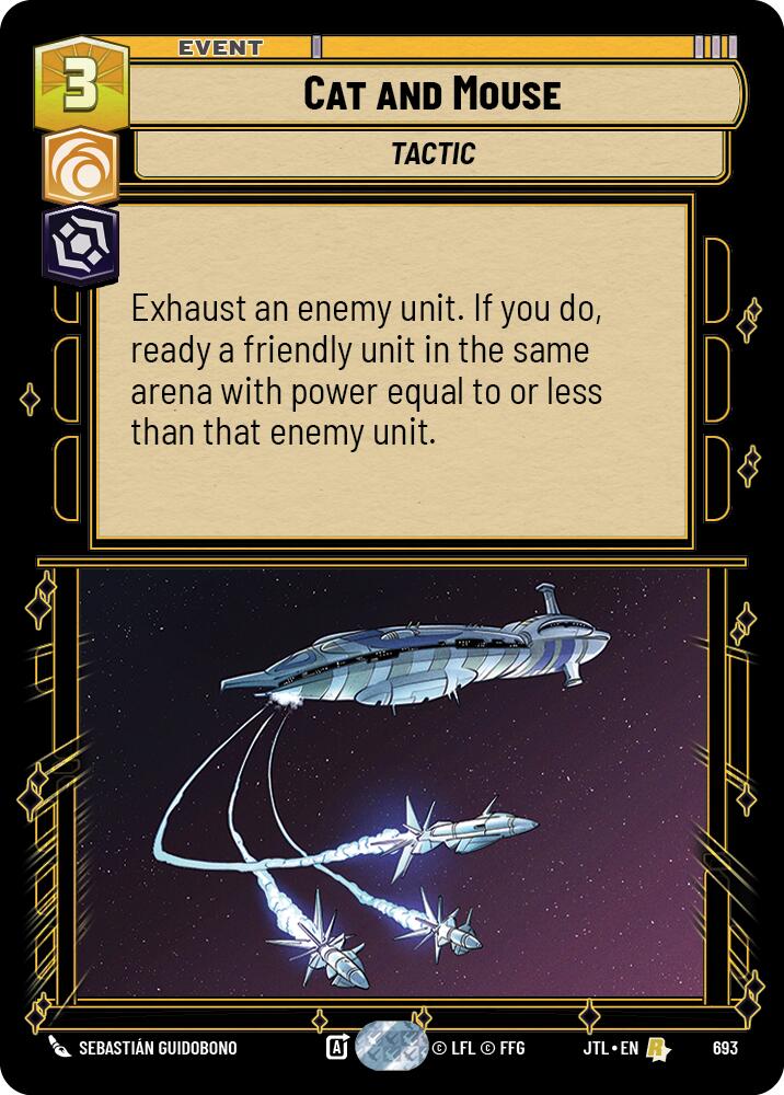 {SW-R}Cat and Mouse (Foil) (693) [Jump to Lightspeed]