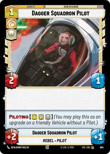 {SW-C}Dagger Squadron Pilot (Foil) (694) [Jump to Lightspeed]