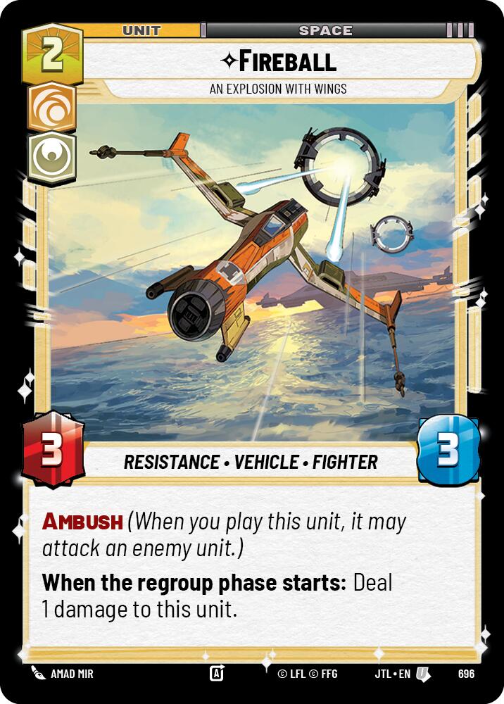 {SW-C}Fireball - An Explosion With Wings (Foil) (696) [Jump to Lightspeed]