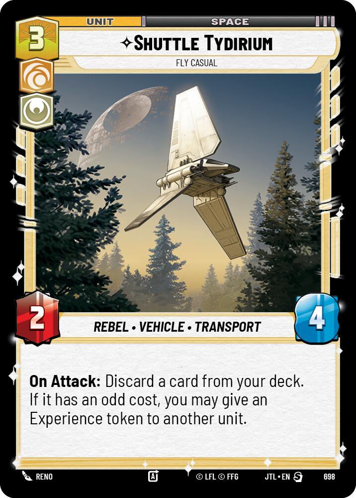{SW-R}Shuttle Tydirium - Fly Casual (Foil) (698) [Jump to Lightspeed]