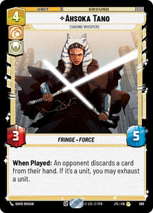 {SW-R}Ahsoka Tano - Chasing Whispers (Foil) (699) [Jump to Lightspeed]