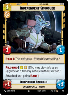 {SW-C}Independent Smuggler (Foil) (709) [Jump to Lightspeed]